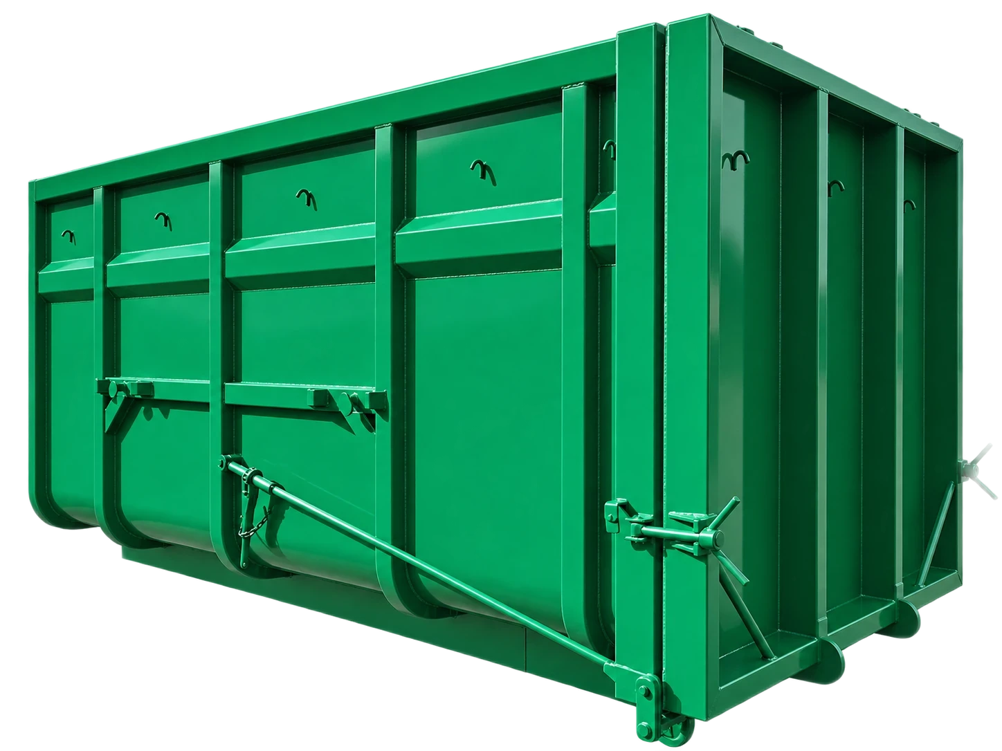 Kontener KP-10 otwarty, szczelny — EKOPROMET